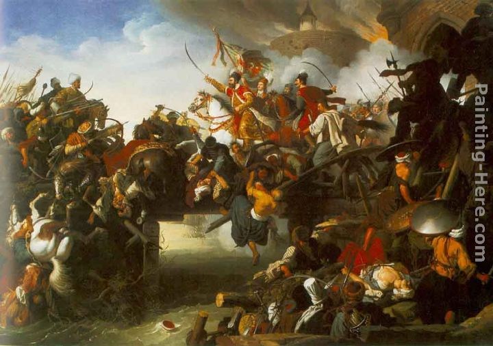 Johann Peter Krafft The Attack of Zrinyi